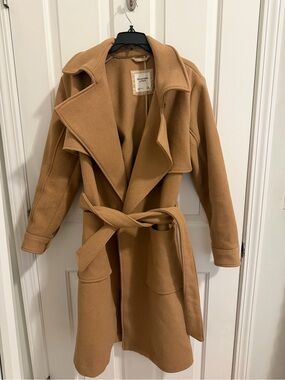 Abercrombie Wool Blend Trench Coat